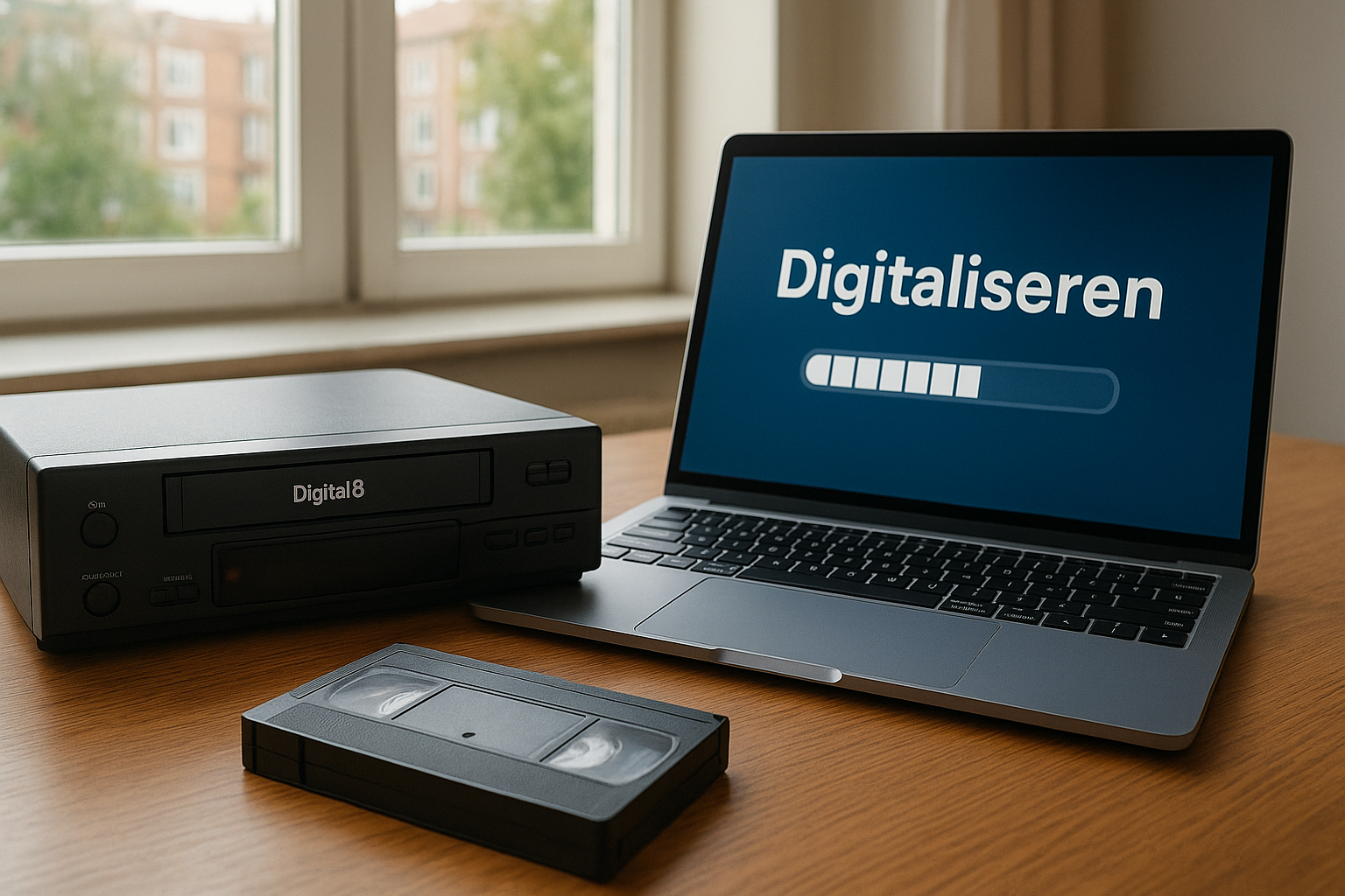 Foto bij Digital8 omzetten naar digitaal in 5 stappen
